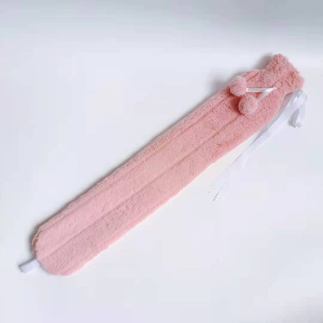 Kruik 2 liter met zachte fleece hoes en buikband
