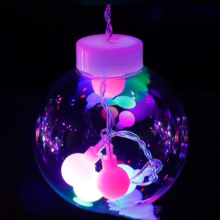 Warmteparadijs Lichtgordijn met heldere bollen voor raam en kamer