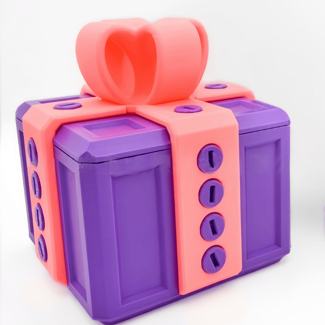 3D-geprinte cadeaudoos met schroeven