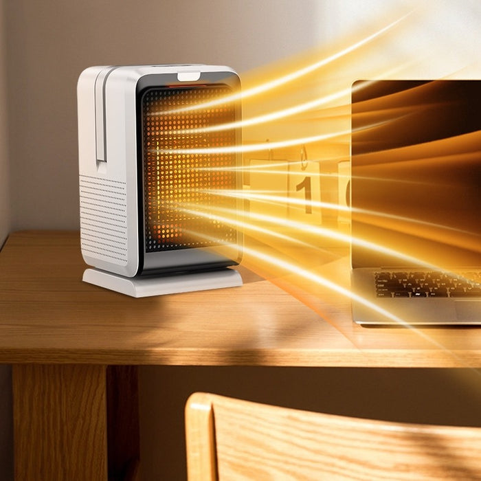 Warmteparadijs Zwenkende keramische ventilatorkachel met afstandsbediening