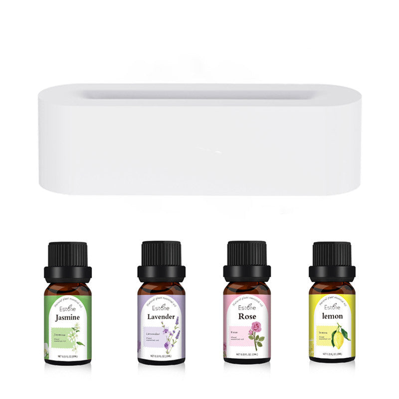 Vlam diffuser ultrasoon met 7 kleuren, ook met geurolie