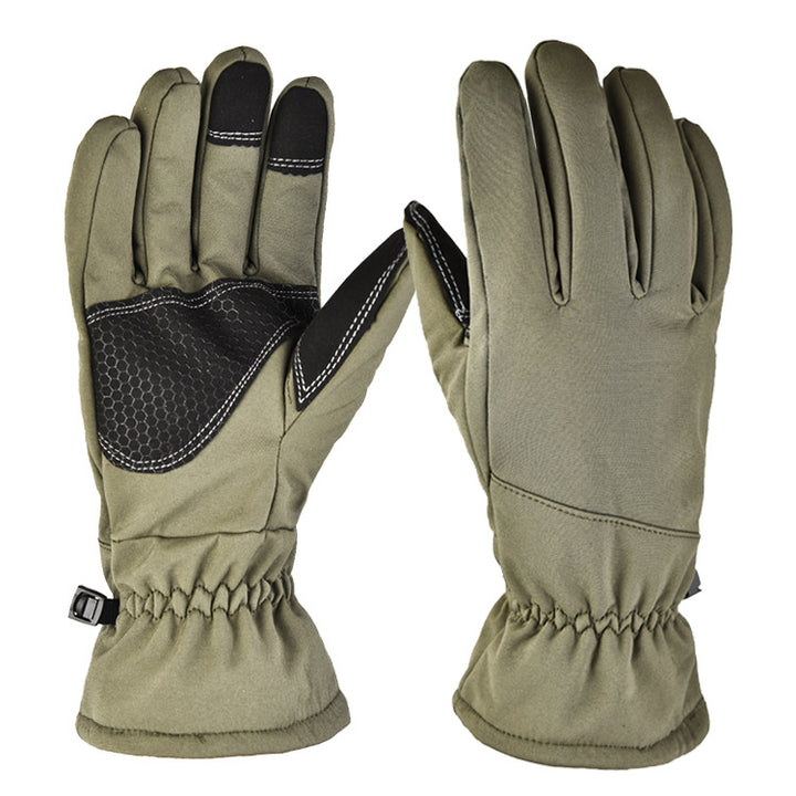 Softshell handschoenen met antislip palm