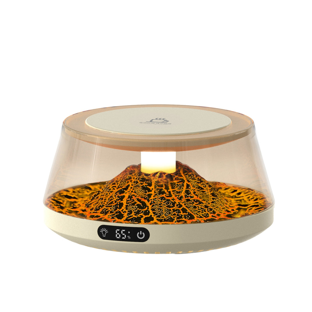 Bekerwarmer in vulkaanlook met gloeiende voet