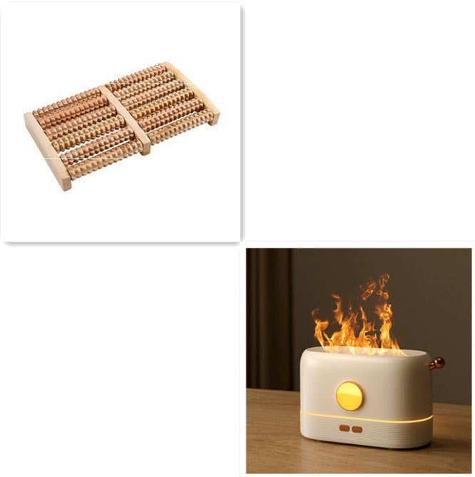 Warmteparadijs Compacte vlam diffuser op USB met watertank van 200 ml