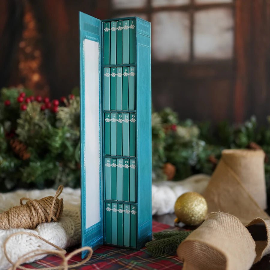 Boekenkast verrassingsdoos met mini boekjes
