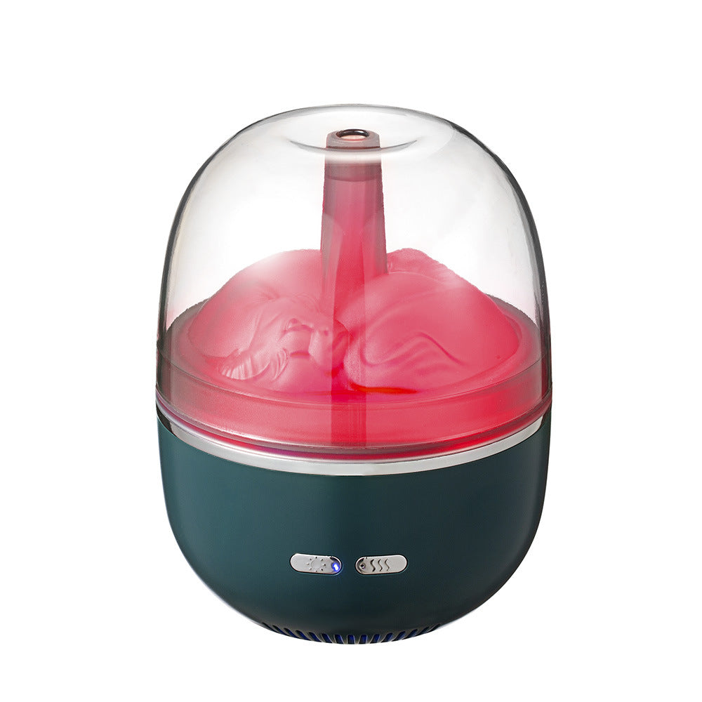Aroma diffuser met kleurenlicht – stil, met veel nevel