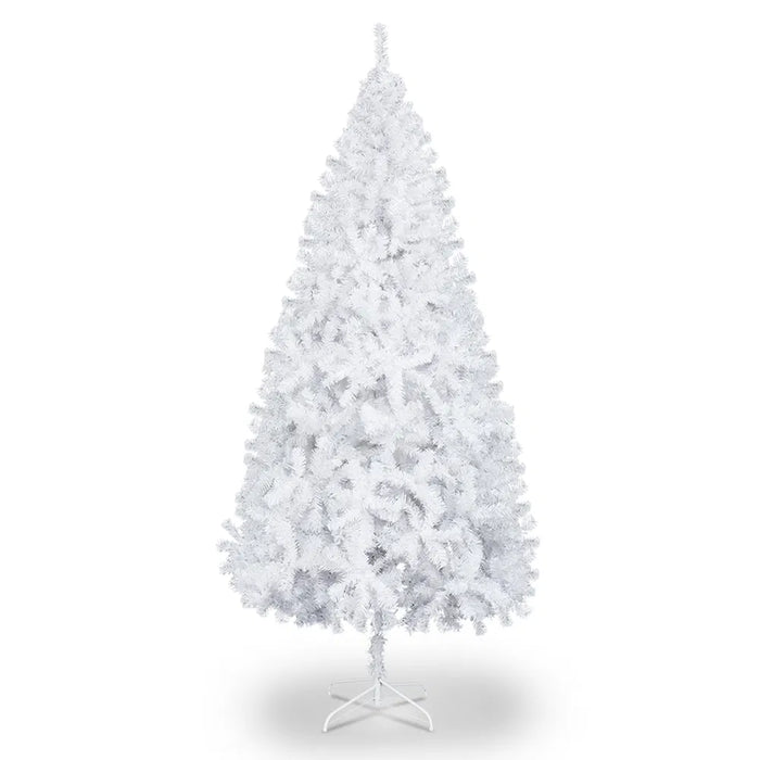 Warmteparadijs Witte kunstkerstboom 152 cm met scharniertakken