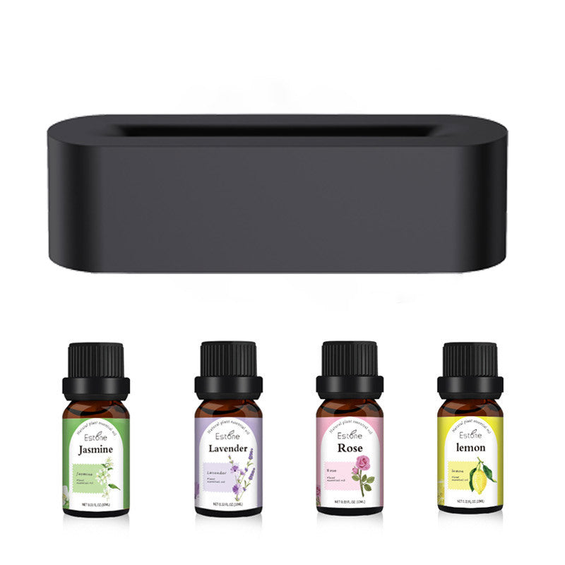 Vlam diffuser ultrasoon met 7 kleuren, ook met geurolie