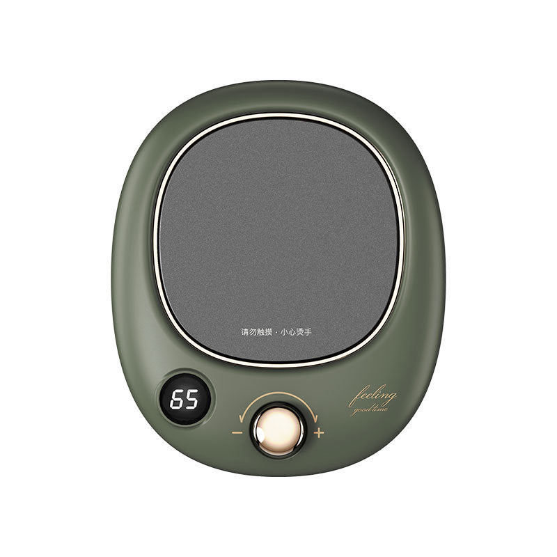 Bekerwarmer met draaiknop en digitaal display