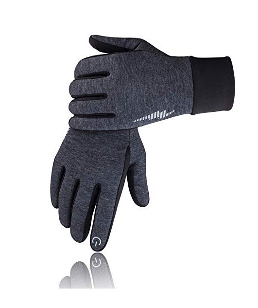 Warmteparadijs Gevoerde touchscreen handschoenen met antislip grip