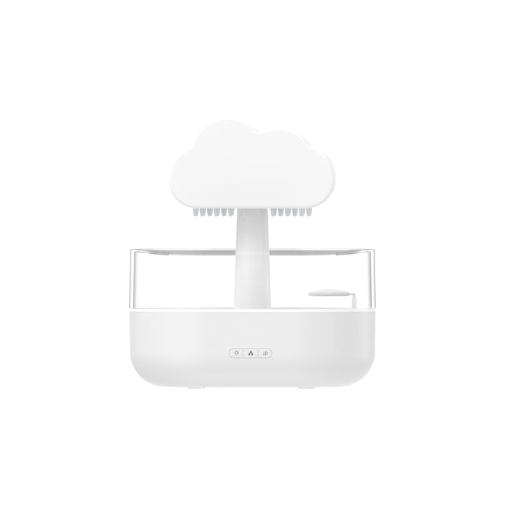 Regenwolk nachtlampje met luchtbevochtiger en 7 kleuren LED