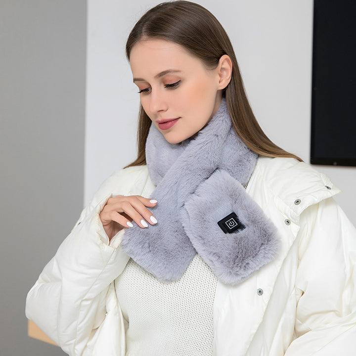 Verwarmde sjaal met USB – 3 warmtestanden voor je nek