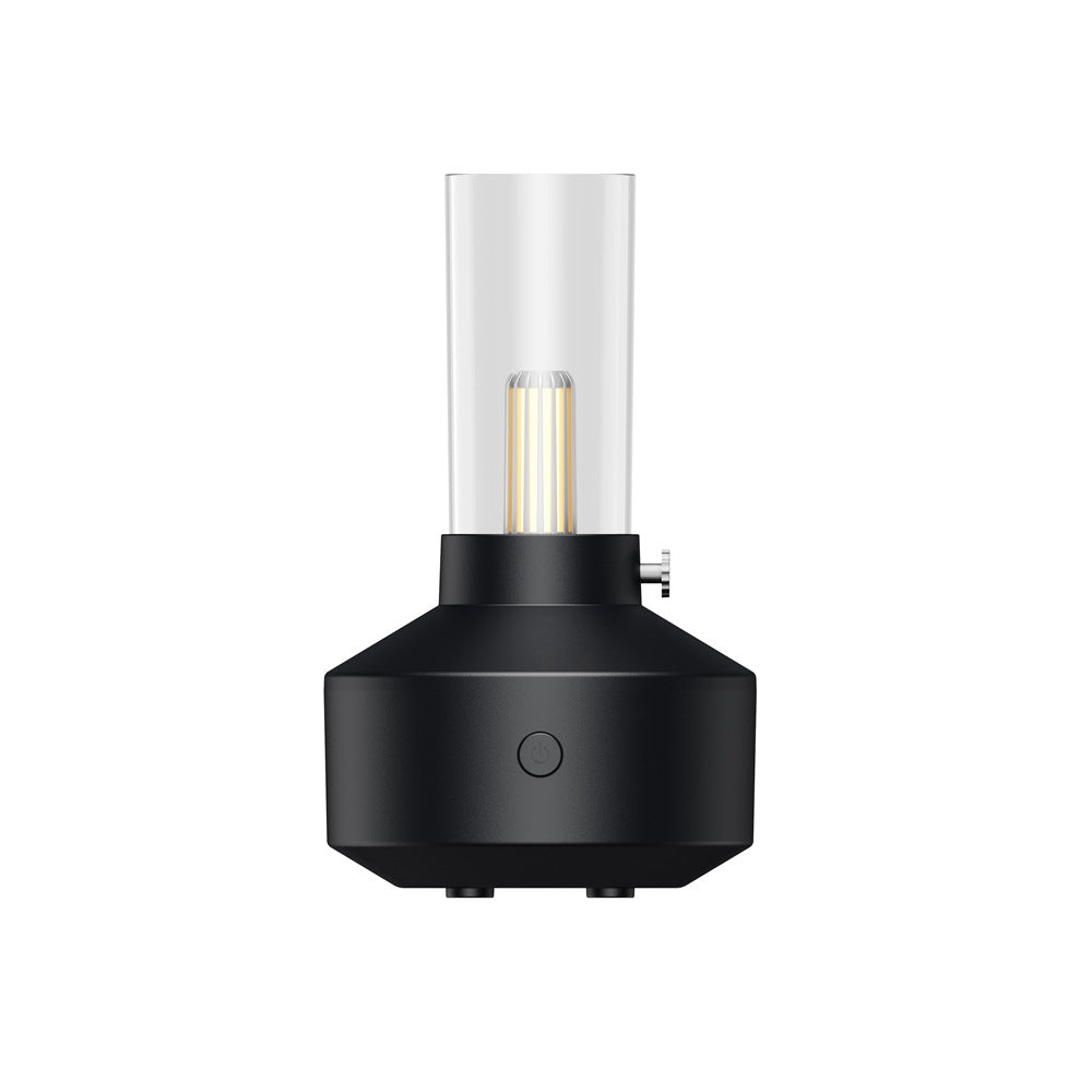 Retro aroma diffuser met gloeidraadlicht, geschikt voor de auto