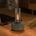 Retro aroma diffuser met gloeidraadlicht, geschikt voor de auto