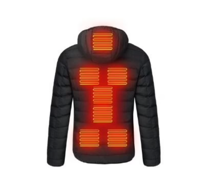 Warmteparadijs™ Verwarmde winterjas unisex met 3 warmtestanden