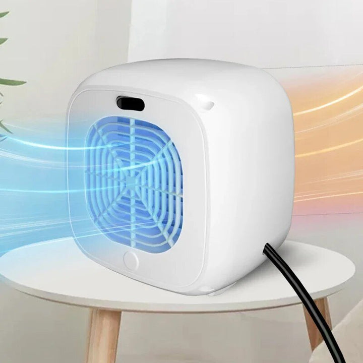 Warmteparadijs™ Mini-kachel 450–800 W voor op je bureau