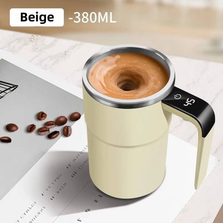 Warmteparadijs™ Zelfmengende verwarmde koffiebeker voor onderweg, USB-oplaadbaar