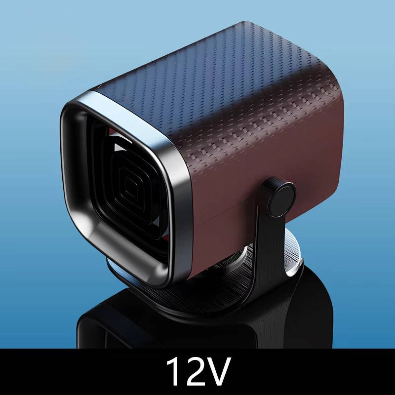Warmteparadijs™ Keramische autokachel 12V/24V met 360° rotatie