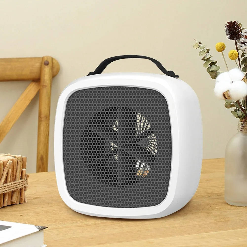 Warmteparadijs™ Mini bureaukachel 500 W PTC, stil en snel warm