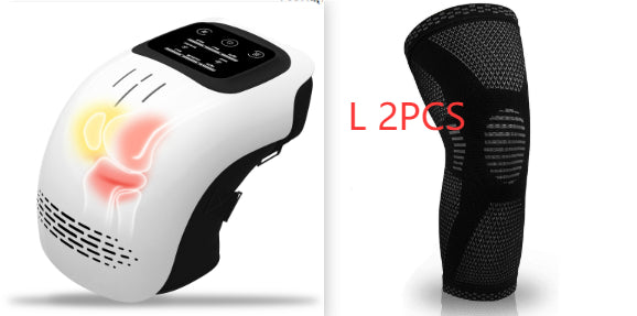 Knie massageapparaat met warmte en trilling – oplaadbaar