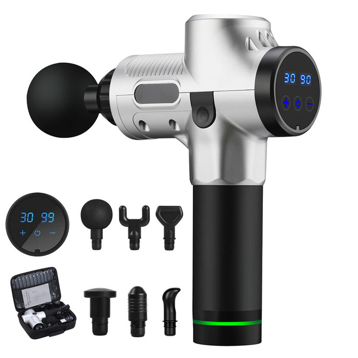 Warmteparadijs Massage gun met borstelloze motor en touchscreen