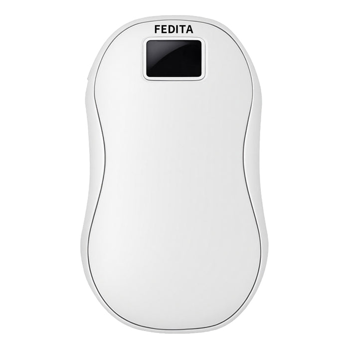 Warmteparadijs Oplaadbare handwarmer met digitaal display, aan twee kanten warm