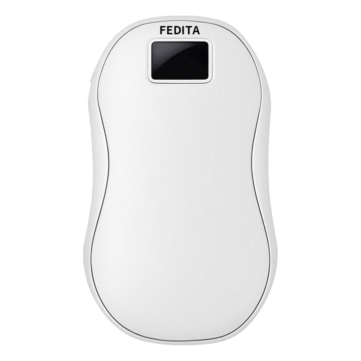 Oplaadbare handwarmer met digitaal display, dubbelzijdig warm