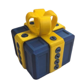 3D-geprinte cadeaudoos met schroeven