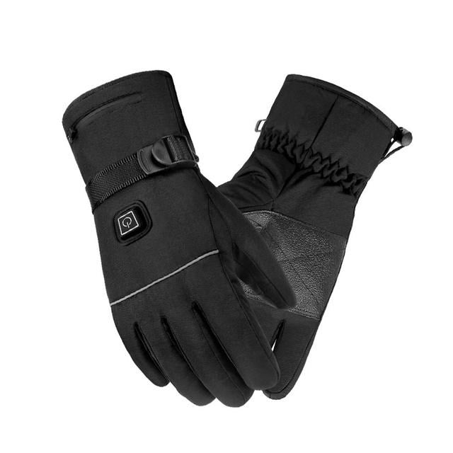 Verwarmde motorhandschoenen met touchscreen en accu