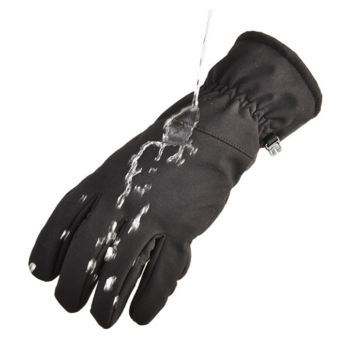 Softshell handschoenen met antislip palm