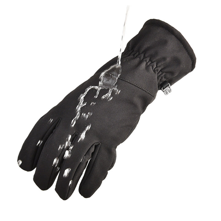 Softshell handschoenen met antislip palm
