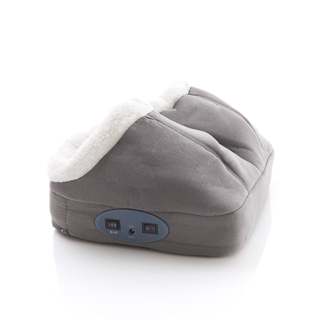 Warmteparadijs™ Voetenwarmer met vibratie en fleece gevoerde vakken