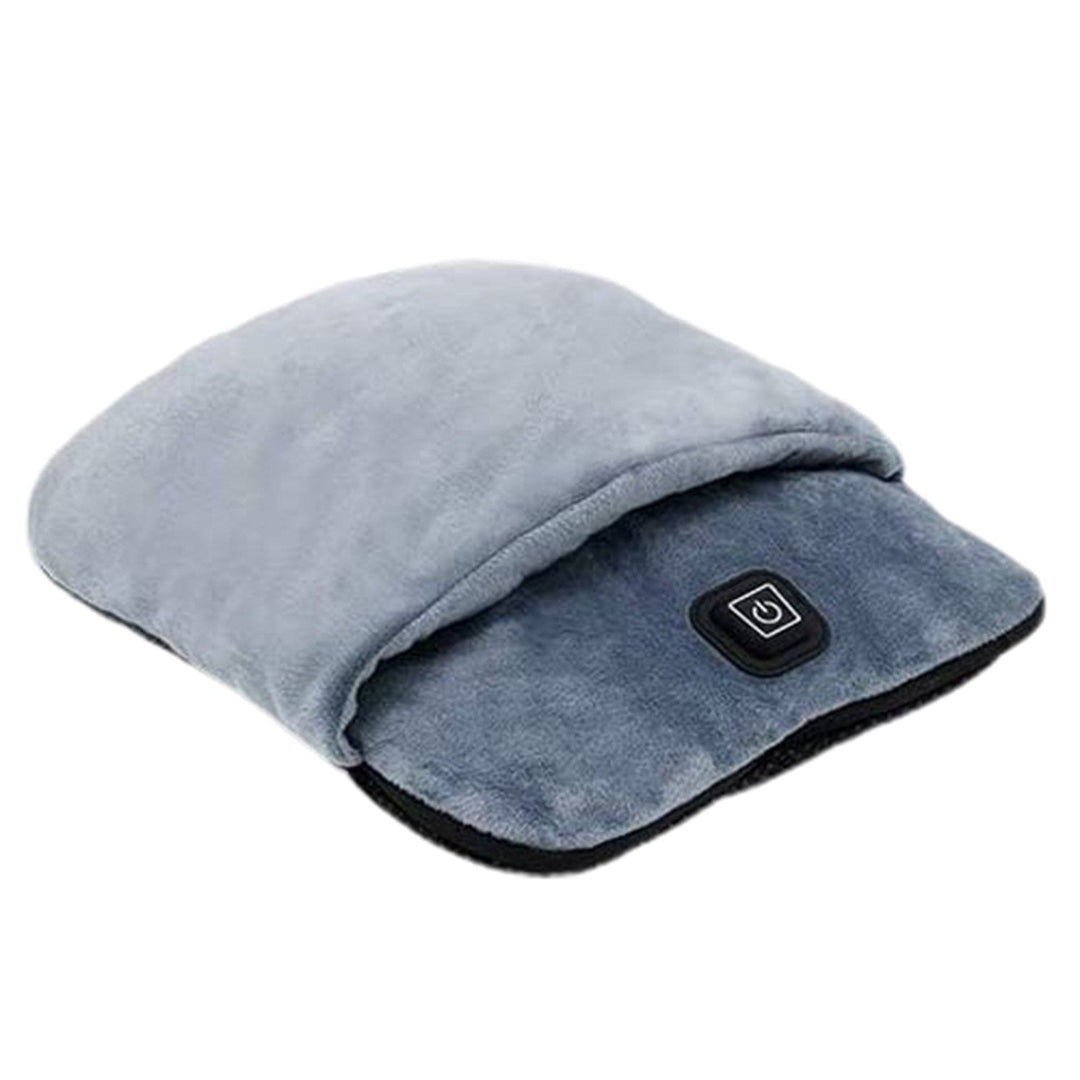 Warmteparadijs™ Pluche voetenzak met warmte en vibratiemassage