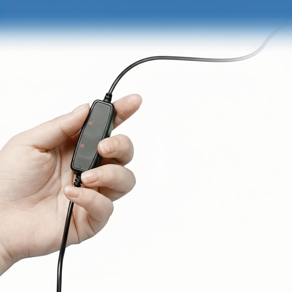 Warmteparadijs™ Elektrisch verwarmde polsbrace met verstelbare band en bediening