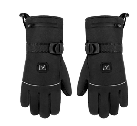 Verwarmde motorhandschoenen met touchscreen en accu
