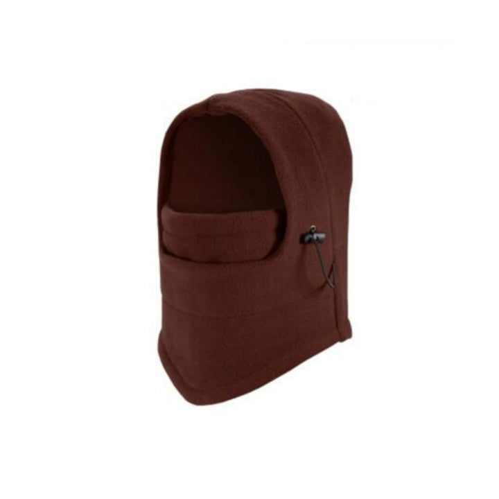 Fleece bivakmuts met trekkoord