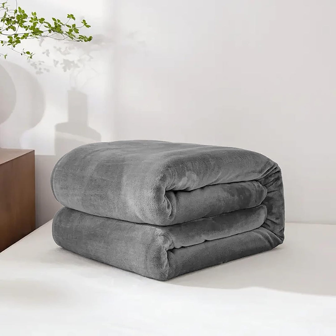 Warmteparadijs™ Zachte fleece plaid van imitatiebont voor bank en bed