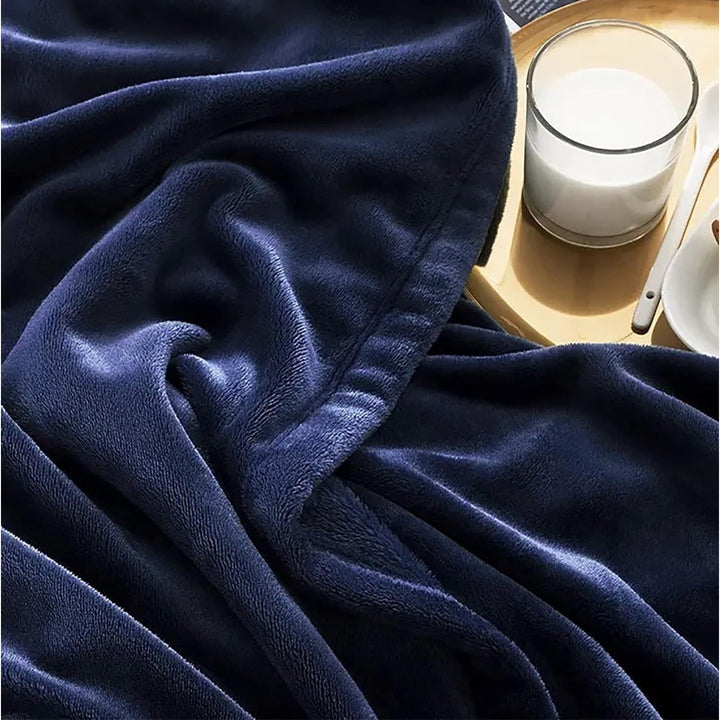 Warmteparadijs™ Zachte fleece plaid van imitatiebont voor bank en bed