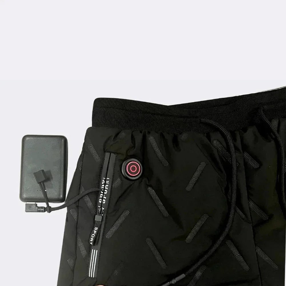 Warmteparadijs™ Verwarmde broek met sherpavoering en meerdere warmtezones