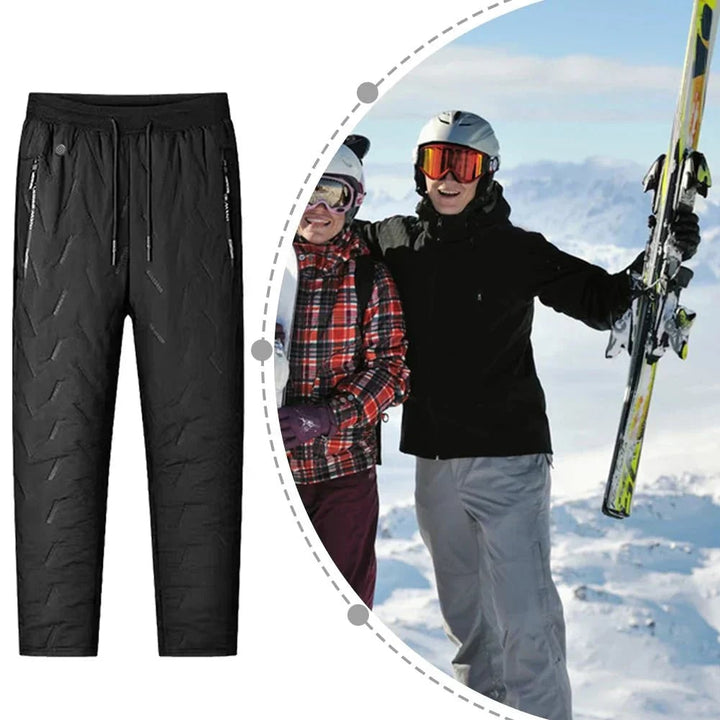 Warmteparadijs™ Verwarmde broek met sherpavoering en meerdere warmtezones