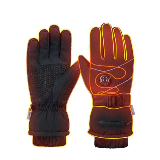 Warmteparadijs™ Oplaadbare verwarmde handschoenen met fleece en touchscreen
