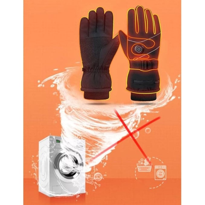 Warmteparadijs™ Oplaadbare verwarmde handschoenen met fleece en touchscreen