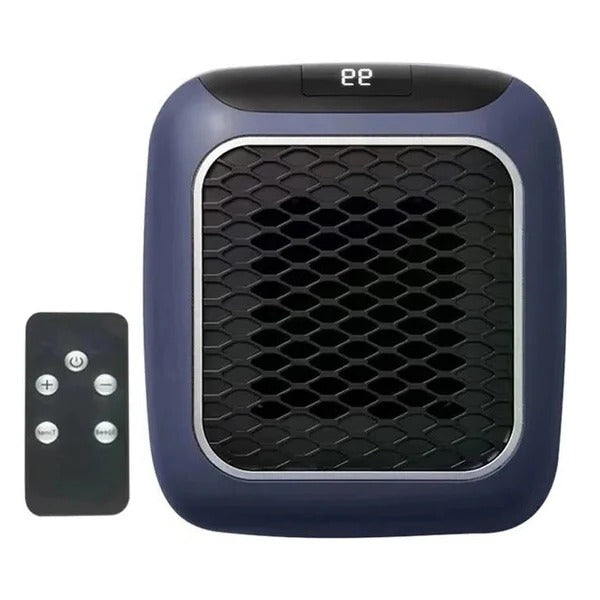 Warmteparadijs™ Stopcontactkachel 800W met thermostaat en 12 uur timer