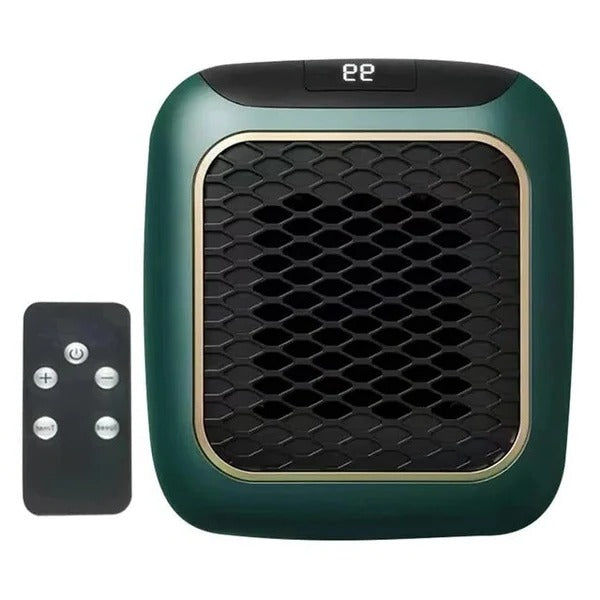 Warmteparadijs™ Stopcontactkachel 800W met thermostaat en 12 uur timer