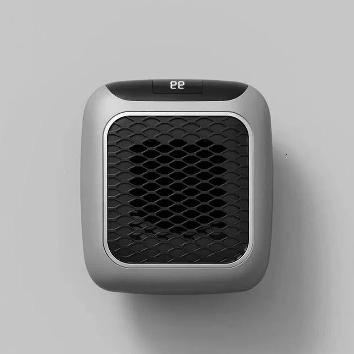Warmteparadijs™ Stopcontactkachel 800W met thermostaat en 12 uur timer