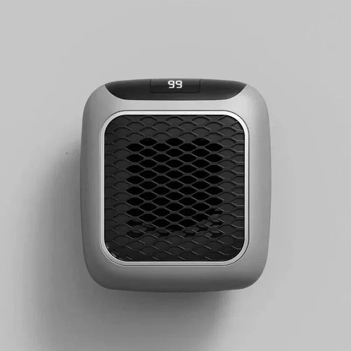 Warmteparadijs™ Mini wandkachel 800 W voor het stopcontact, stil en compact