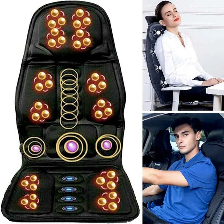 Warmteparadijs™ Massagekussen voor de hele rug met warmte voor nek en rug