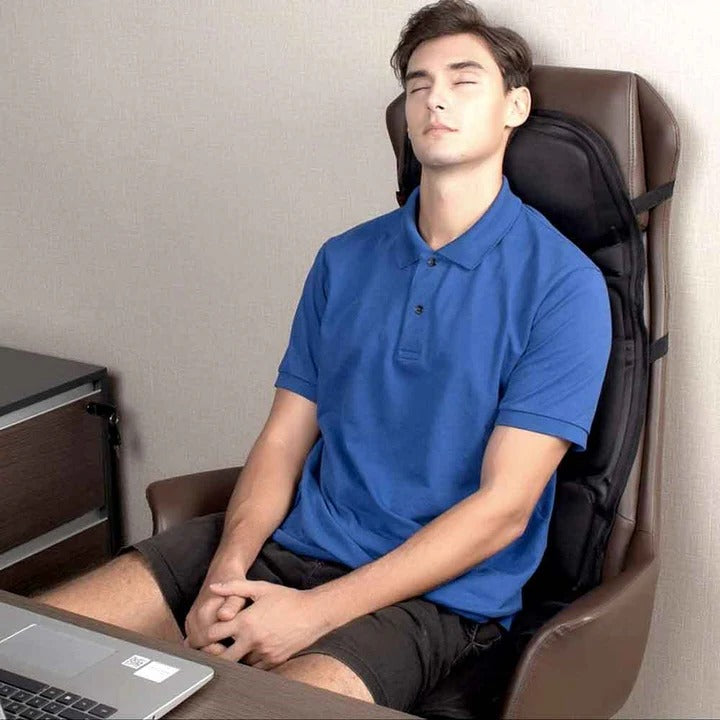 Warmteparadijs™ Massagekussen voor de hele rug met warmte voor nek en rug