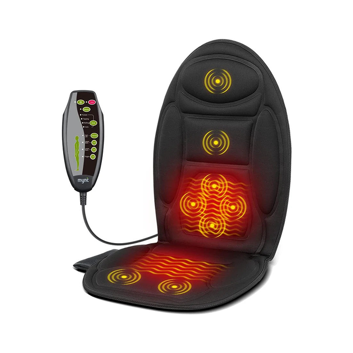 Warmteparadijs™ Verwarmd zitkussen met vibratie voor auto en bureaustoel
