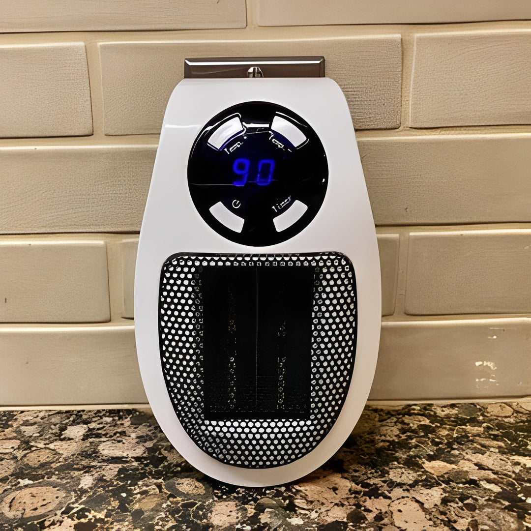 Warmteparadijs™ Draagbare kachel met thermostaat, timer en valbeveiliging